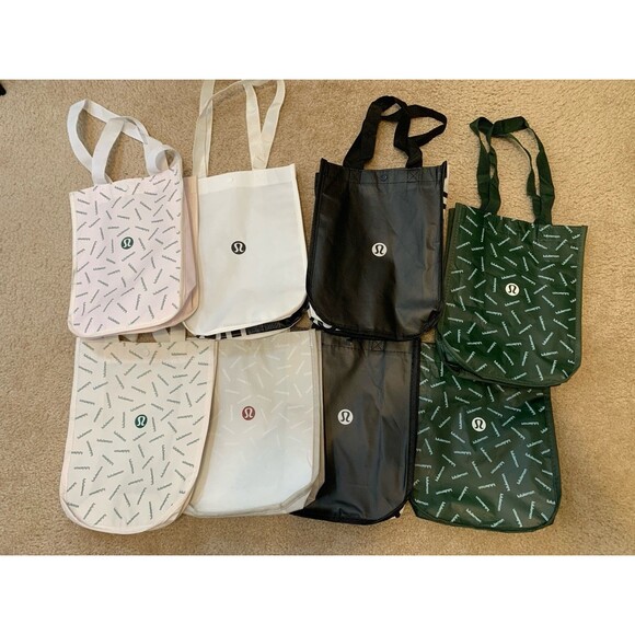 Lululemon tote bag lot of 8 small - Picture 1 of 2